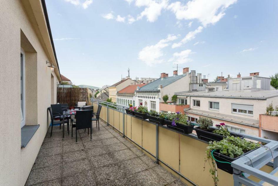 Apartment Visit Vienna Roof Terrace Morning Sun Εξωτερικό φωτογραφία